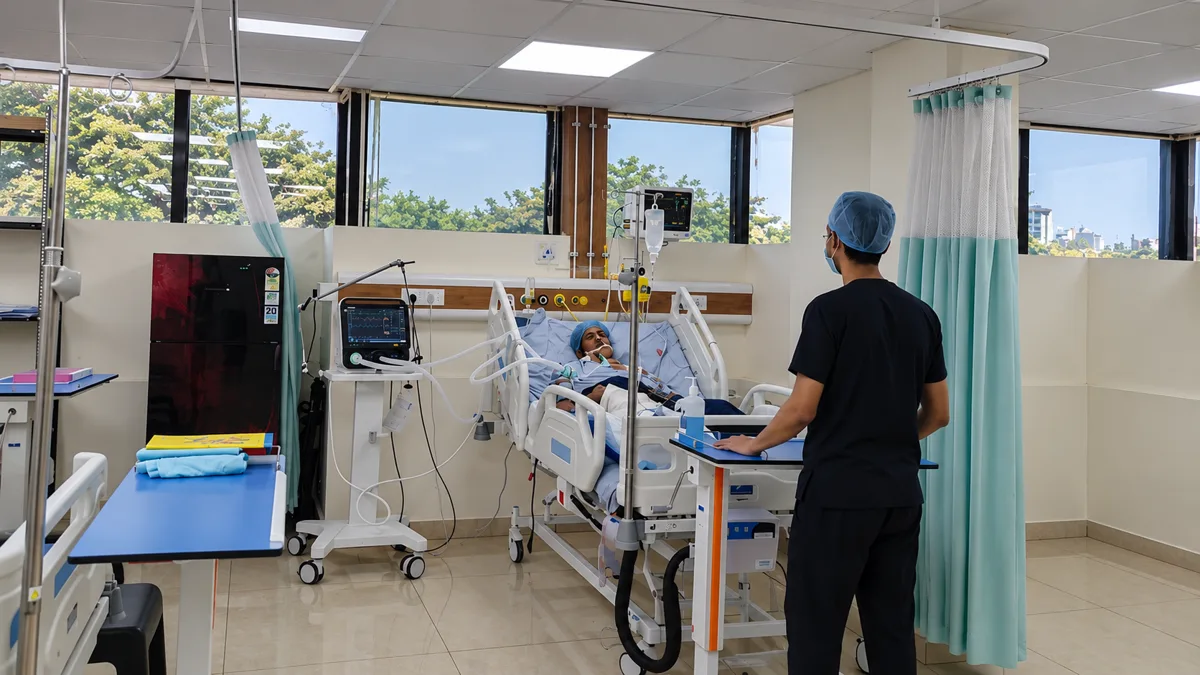 ICU bed